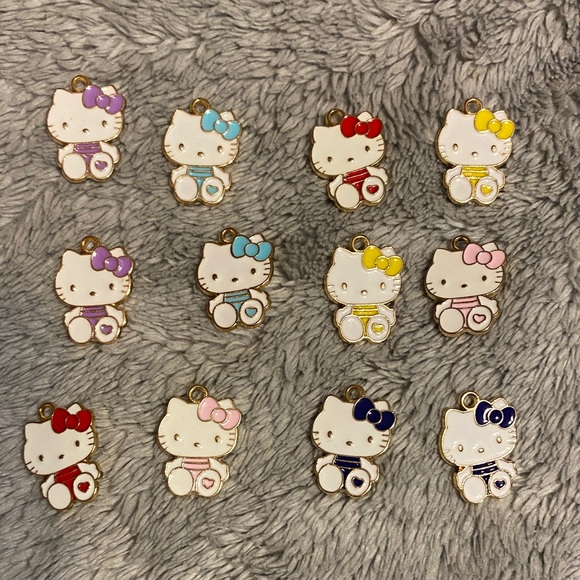 Jewelry - Cute Hello Kitty  Charm Set